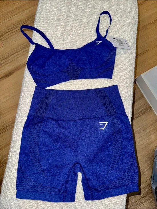 Open to offers via depop @jordancarine Gymshark Seamless Matching Set