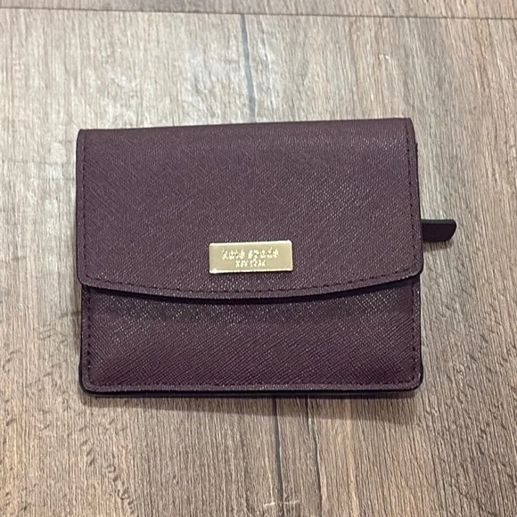 kate spade‎ | Plum Leather Wallet Classic Design