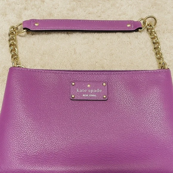 NWOT Kate Spade Vibrant Purple Shoulder Bag