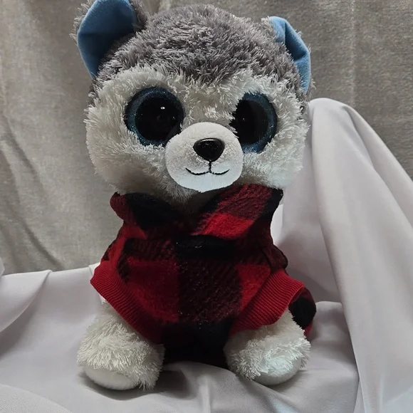 Buffalo Plaid, No Tags, Sz M, Doggy Sweatshirt, Red, Black, Checkered, Fleece