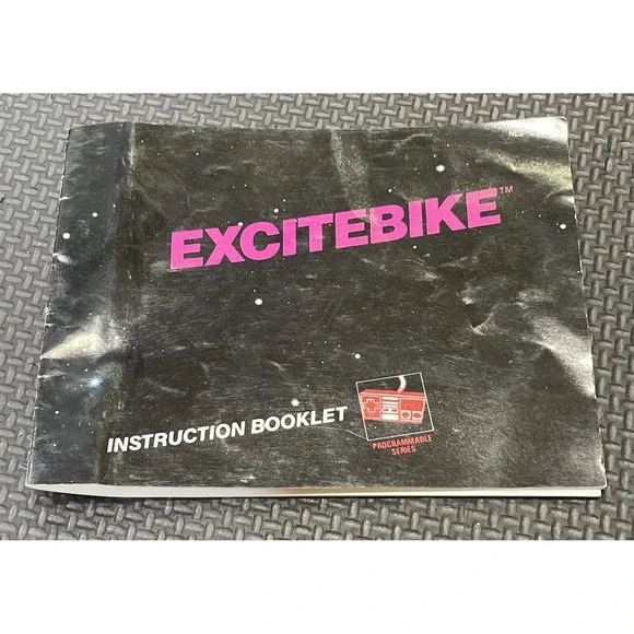 Vtg 1985 Excitebike Instruction Booklet Manual Only Nintendo NES