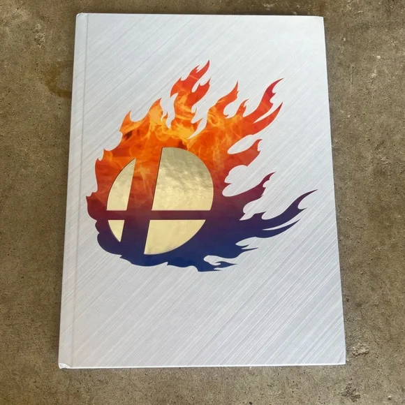 Super Smash Bros. Ultimate Gaming Guide - White Cover with Multicolor Design