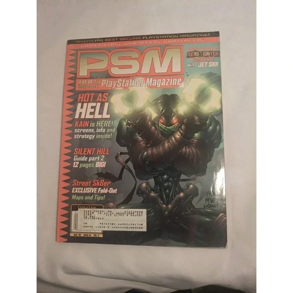 Playstation Magazine #19 March 1999 Legacy of Kain Soul Reaver Silent Hill Ad