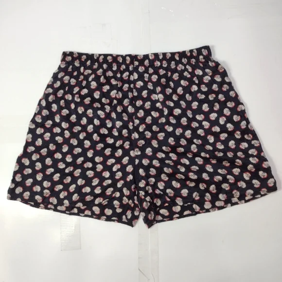 Honors Men's Balk With Santa Claus Print 100% Silk. Size ( M)