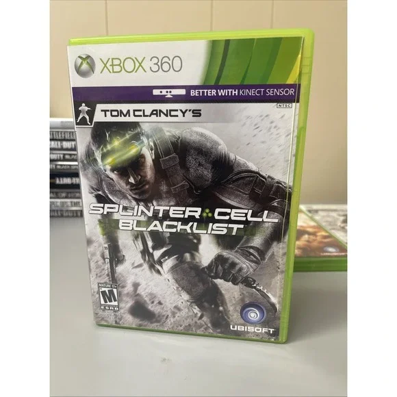 Tom Clancy's Splinter Cell: Blacklist (Microsoft Xbox 360, 2013) No Manual