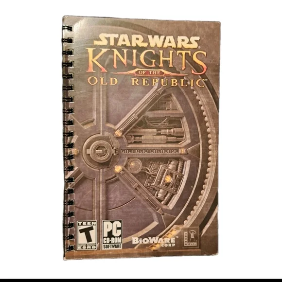 Star Wars: PC Game Manual/Guide Knights of the Old Republic PC Game Not Include