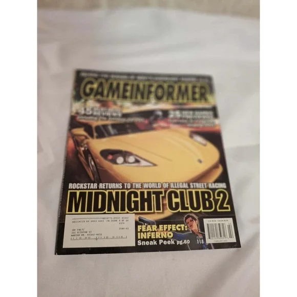 Game Informer Magazine Midnight Club 2 Issue 118 Feb 2003 Resident Evil 3 Ad