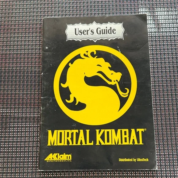 User's Guide: 1993 Vintage,MORTAL KOMBAT