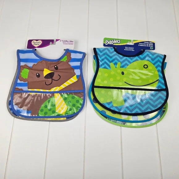 5 Water- Resistant Bibs
