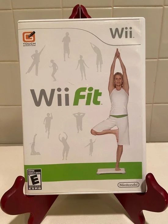 🌺Nintendo Wii Fit Game Only With Manual