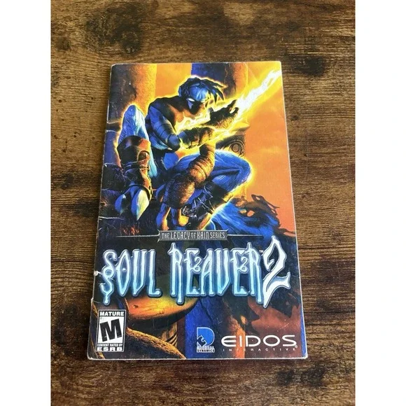 Soul Reaver 2 Legacy of Kain Series Playstation 2 PS2 Instruction Manual Only