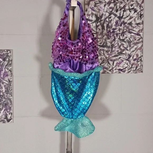 Mermaid doggie costume