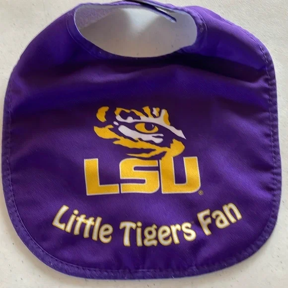 LSU Tigers Baby Bib - All Pro Little Fan
