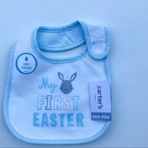Carter's Baby Water Resistant My First Easter Bib