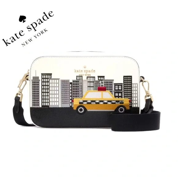 NWT‎ KATE SPADE NYC Big Apple Mini Camera Bag