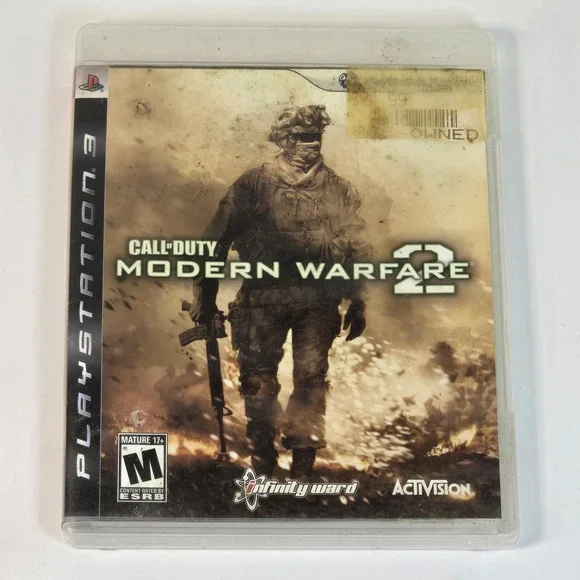 Call of Duty: Modern Warfare 2 Sony PlayStation 3 PS3 Game Disc Case Manual