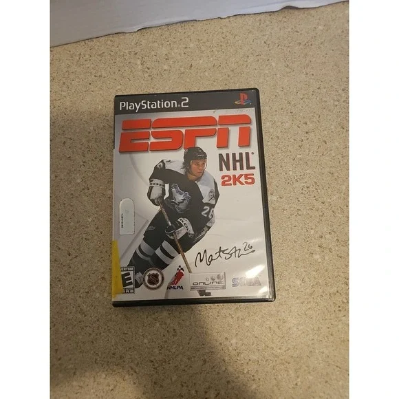 ESPN NHL 2K5 (Sony PlayStation 2, 2004) - No Manual