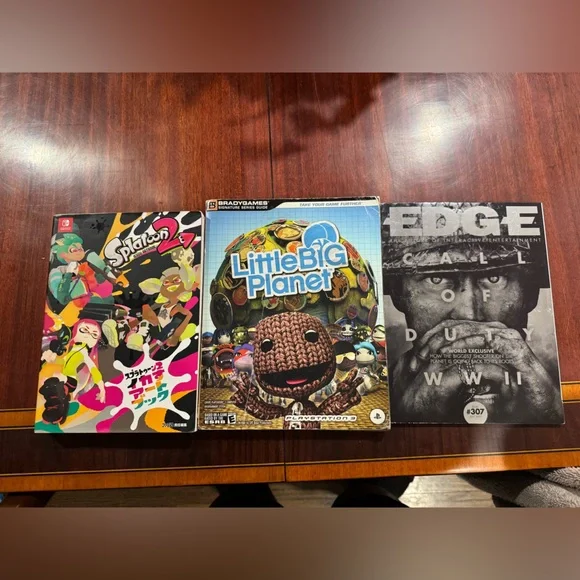 Nintendo Switch Splatoon, Call of Duty, Little Big Planet Sony Game Guides