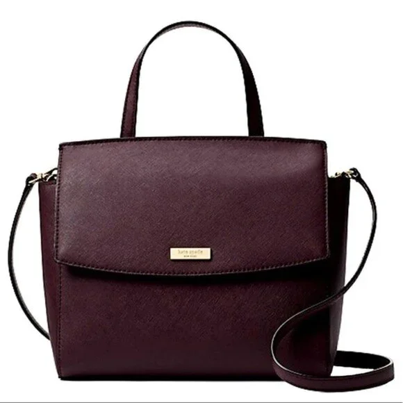 Euc Kate Spade Laurel Way Alisanne Mahogandy Crossbody Bag