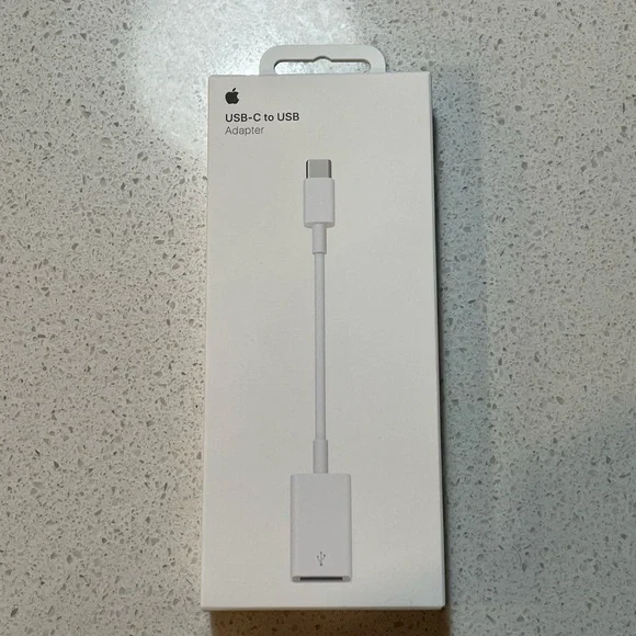 Apple USB-C to USB Adapter - Sleek White