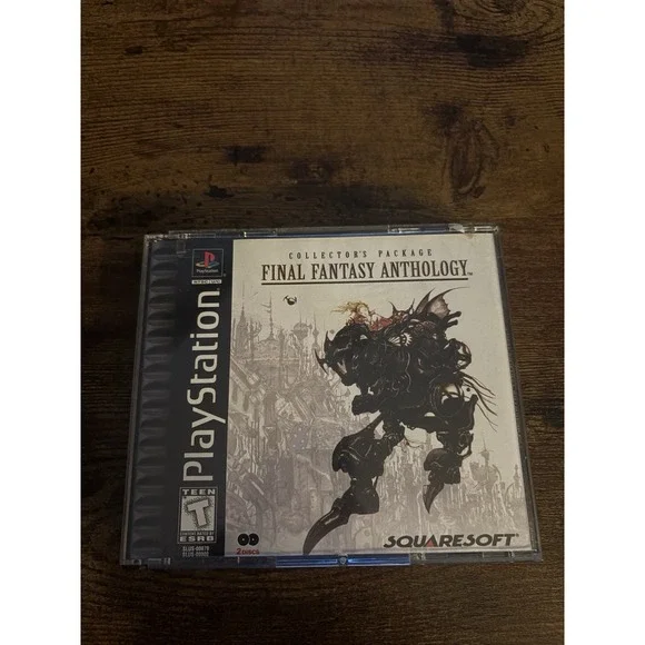 Final Fantasy Anthology (Sony PlayStation 1,PS1) & Soundtrack No Manual