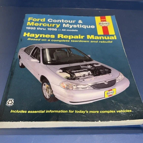 Haynes 36006 Ford Contour Mercury Mystique Repair Manual 1995 1996 1997 1998
