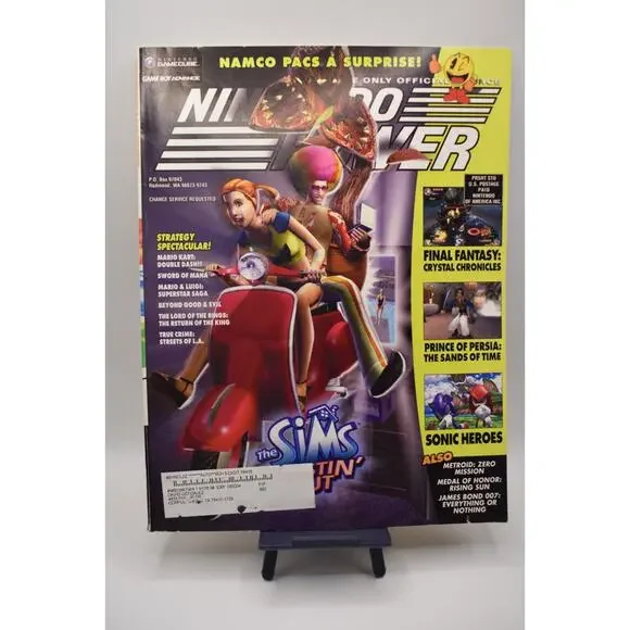 Nintendo Power Magazine Volume 176 February 2004 Sims Bustin Out