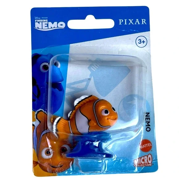 Finding Nemo Cake Topper Disney Pixar Mattel Discontinued Mini Collectible NEW