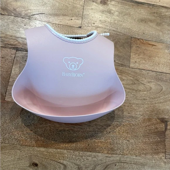 Pink BabyBjorn Baby Bib