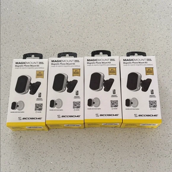 MagicMount Pro2 Magnetic Phone Mount Kit - Black