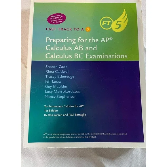 Fast Track to a 5: Preparing for the AP Statistics Examination, US Seller