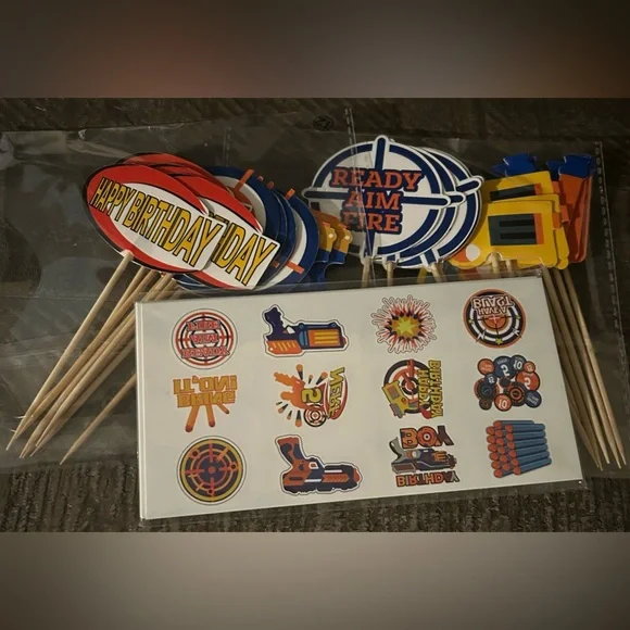Nerf themed birthday 🥳