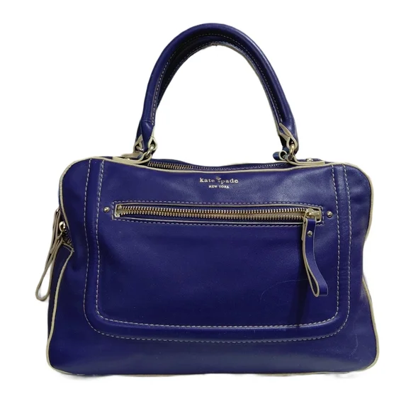 Kate Spade Mott St. Riley Royal Blue Satchel Handbag