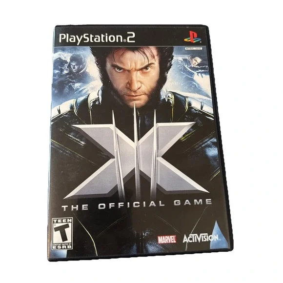 X-Men: The Official Game (Sony PlayStation 2, 2006) No Manual CIB PS2