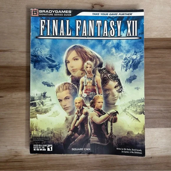 BradyGames Final Fantasy XII Gaming Guide - Blue Cover