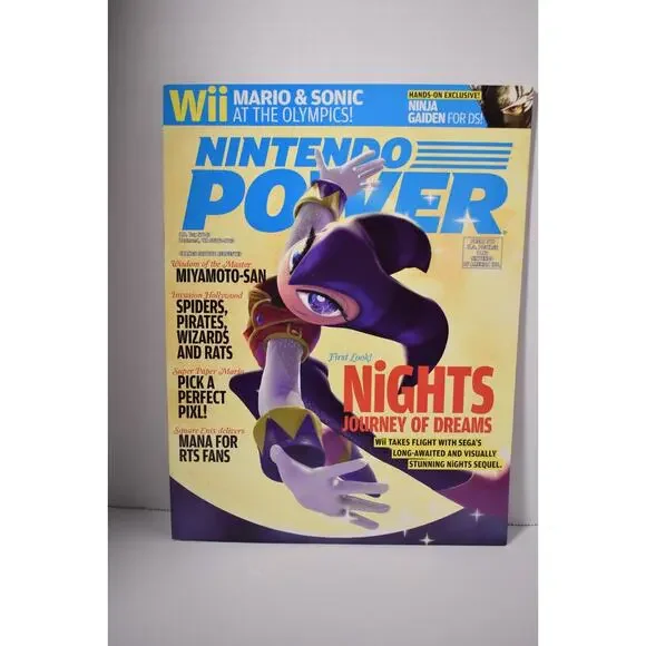 Nintendo Power Magazine Volume 216 June 2007 Nights Journey of Dreams