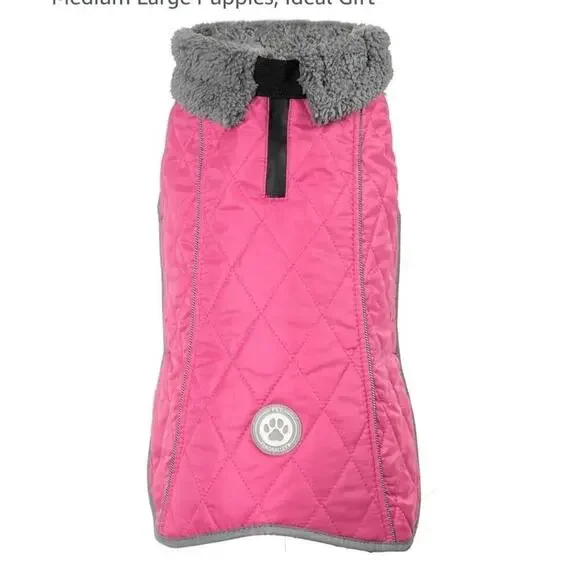 Fragralley Waterproof Windproof Winter Coat for Dogs, Reflective Cold Weather Ja