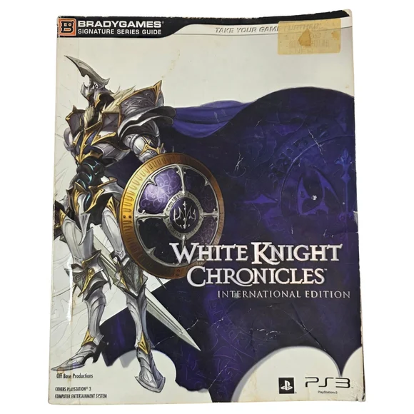 White Knight Chronicles PS3 Strategy Guide BradyGames International Edition