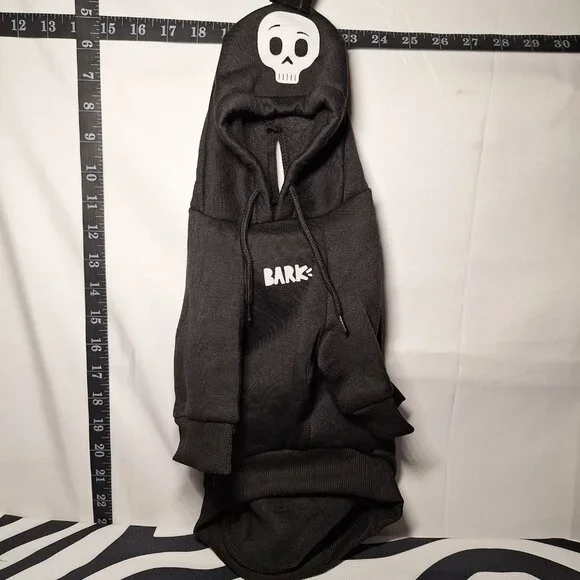 NWT Bark Skeleton Hoodie for Dogs S