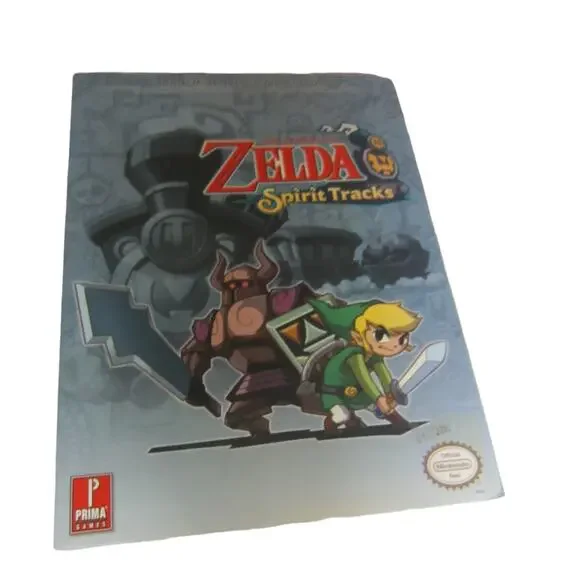 The Legend of Zelda Spirit Tracks Prima Official Strategy Guide Nintendo DS