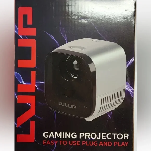 Vivitar Lvlup Gaming Projector Plug & Play LU900-NOC New In Box