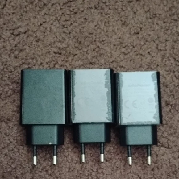 Black USB Wall Charger Adapter