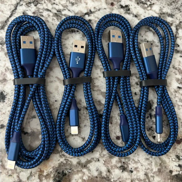 🆕 4-Pack iPhone Chargers