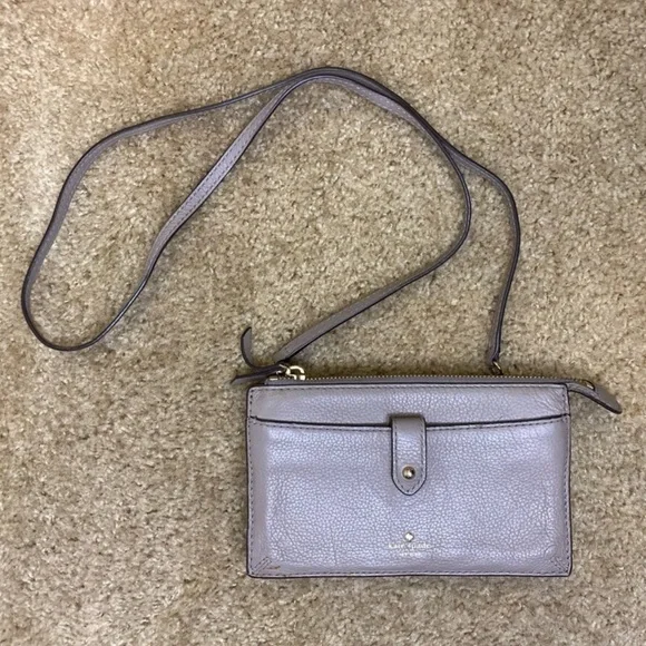 Kate Spade Jackson Small Tab Leather Crossbody Bag