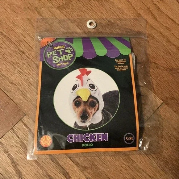 Rubies Pet Shop Boutique Dog Costume Chicken Size S/M