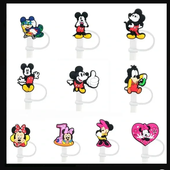 L27 10pcs Mickey Mouse Cake Toppers -