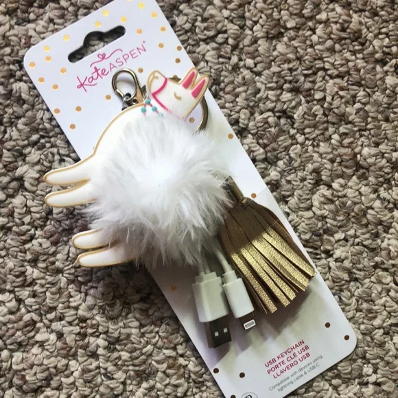 Llama USB Keychain