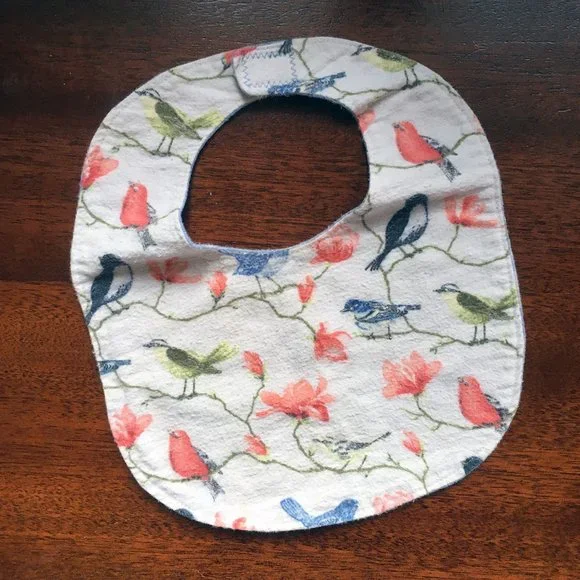 Boutique flannel bib *free in bundle*