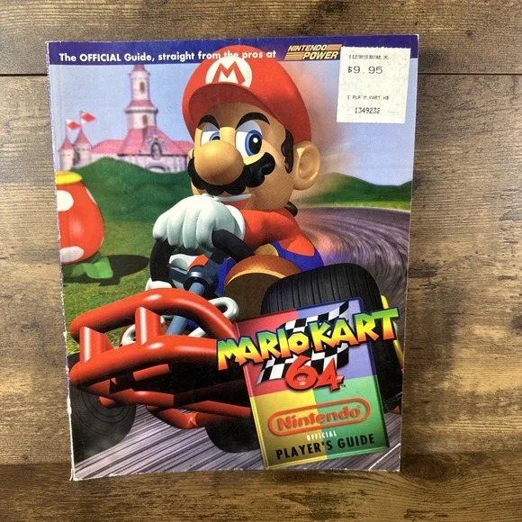Mario Kart 64 Nintendo Power Official Strategy Players Guide - Nintendo 64 Clean