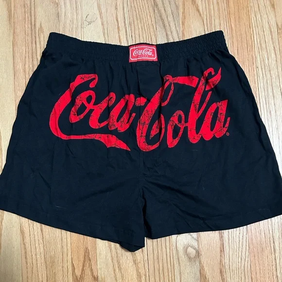 Coca Cola Boxers Black/Red size L (36-38) NWOT